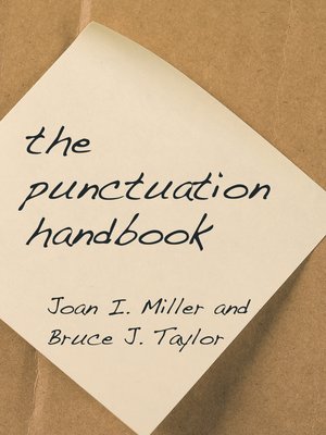 cover image of The Punctuation Handbook